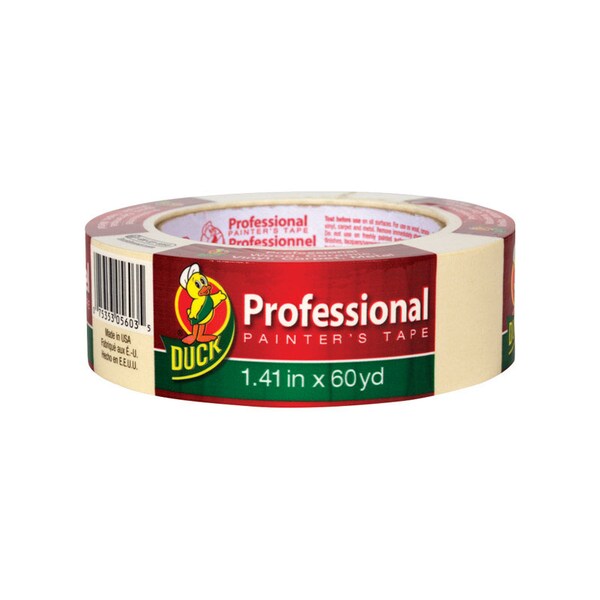 Duck Brand Duck Professional 1.41 in. W X 60 yd L Beige Medium Strength Painter's Tape 1 pk 1362489 - main